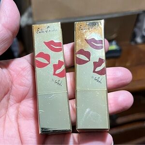 Two Estée Lauder lipsticks